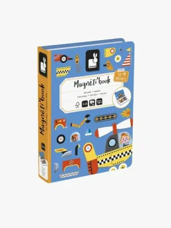Janod Magneti'Book Racers Magnetsæt 50 Stk.