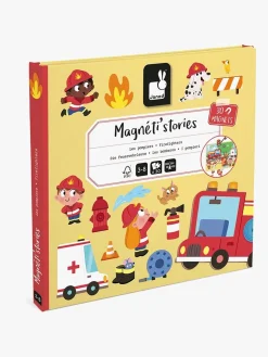 Janod Magneti'Stories Magnetsæt Brandmander 30 Stk.