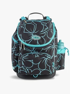 Jeva Hibiscus Rygsæk 18L, Black/Turquise