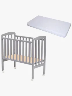 JLY ALICE Tremmeseng med BabyDan Madras Comfort 40x84, Grå