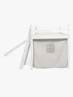 JLY ELSA Juniorseng m. Rutsjebane & Sengegardin 90x190, Hvid