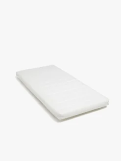 JLY TYRA Juniorseng med Rutsjebane & Madras 90x190, Hvid