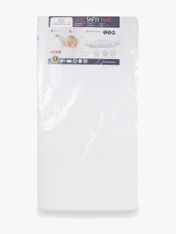 JLY TYRA Juniorseng med Rutsjebane & Madras 90x190, Hvid