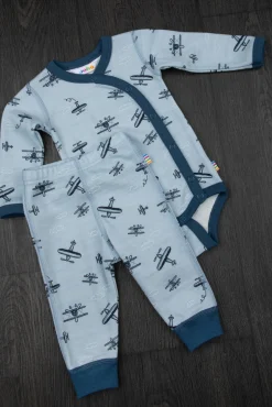 Joha Slå-om Body Merinomix, Light Blue