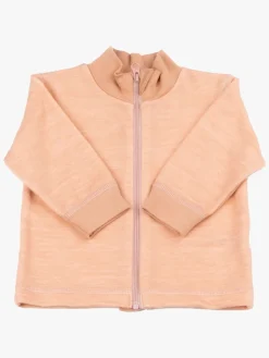 Joha Trøje Zip Merinomix, Peach