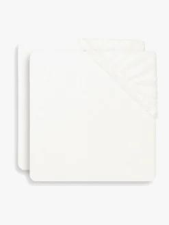 Jollein Betræk til Puslepude 50x70cm 2-pak, Ivory