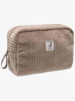 Jollein Cloudy Rib Toilettaske, Milky Coffee