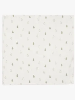 Jollein Happy Miffy Tæppe/ Stofble i Musselin 3-pak, Olive Green