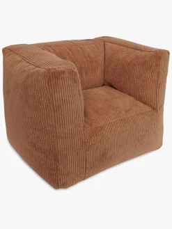 Jollein Sækkestol Kraftig Fløjl, Caramel