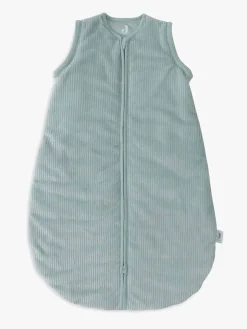 Jollein Sovepose med Aftagelig Ærmer Rundt 90 cm, Rib Sea Green