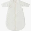 Jollein Sovepose med Aftagelig Ærmer Rund 60 cm, Rib Ivory