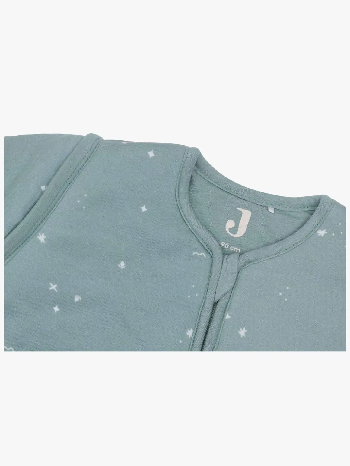 Jollein Sovepose med Aftagelig Ærmer 90 cm, Twinkling Sea Green
