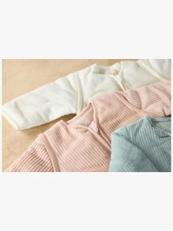 Jollein Sovepose med Aftagelig Ærmer Rundt 70 cm, Rib Wild Rose