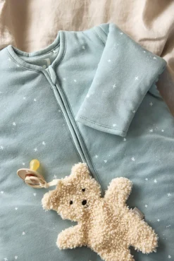 Jollein Sovepose med Aftagelig Ærmer 70 cm, Twinkling Sea Green