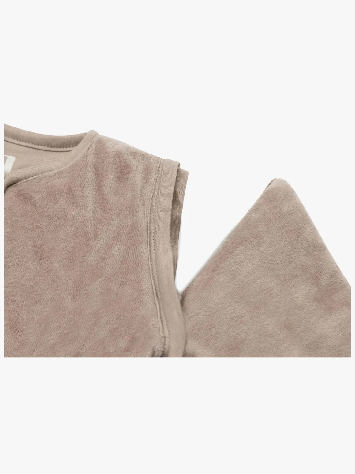 Jollein Sovepose med Aftagelig Ærmer Rundt 60 cm, Velvet Milk Coffee