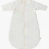 Jollein Sovepose med Aftagelig Ærmer Rundt 90 cm, Rib Ivory