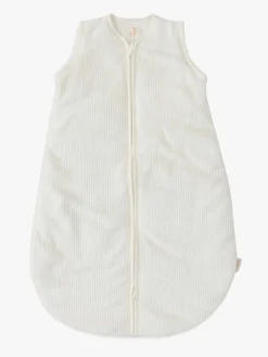 Jollein Sovepose med Aftagelig Ærmer Rundt 90 cm, Rib Ivory