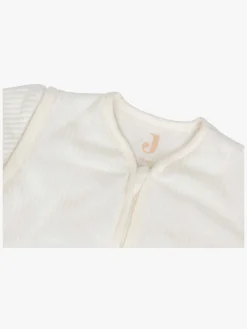 Jollein Sovepose med Aftagelig Ærmer Rundt 90 cm, Rib Ivory