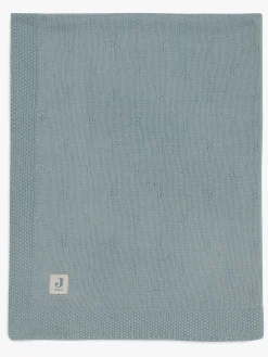 Jollein Strikket Tæppe Cozy, Sea Green