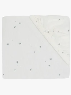 Jollein Stræklagen Twinkling 60x120, Off white/Sea Green