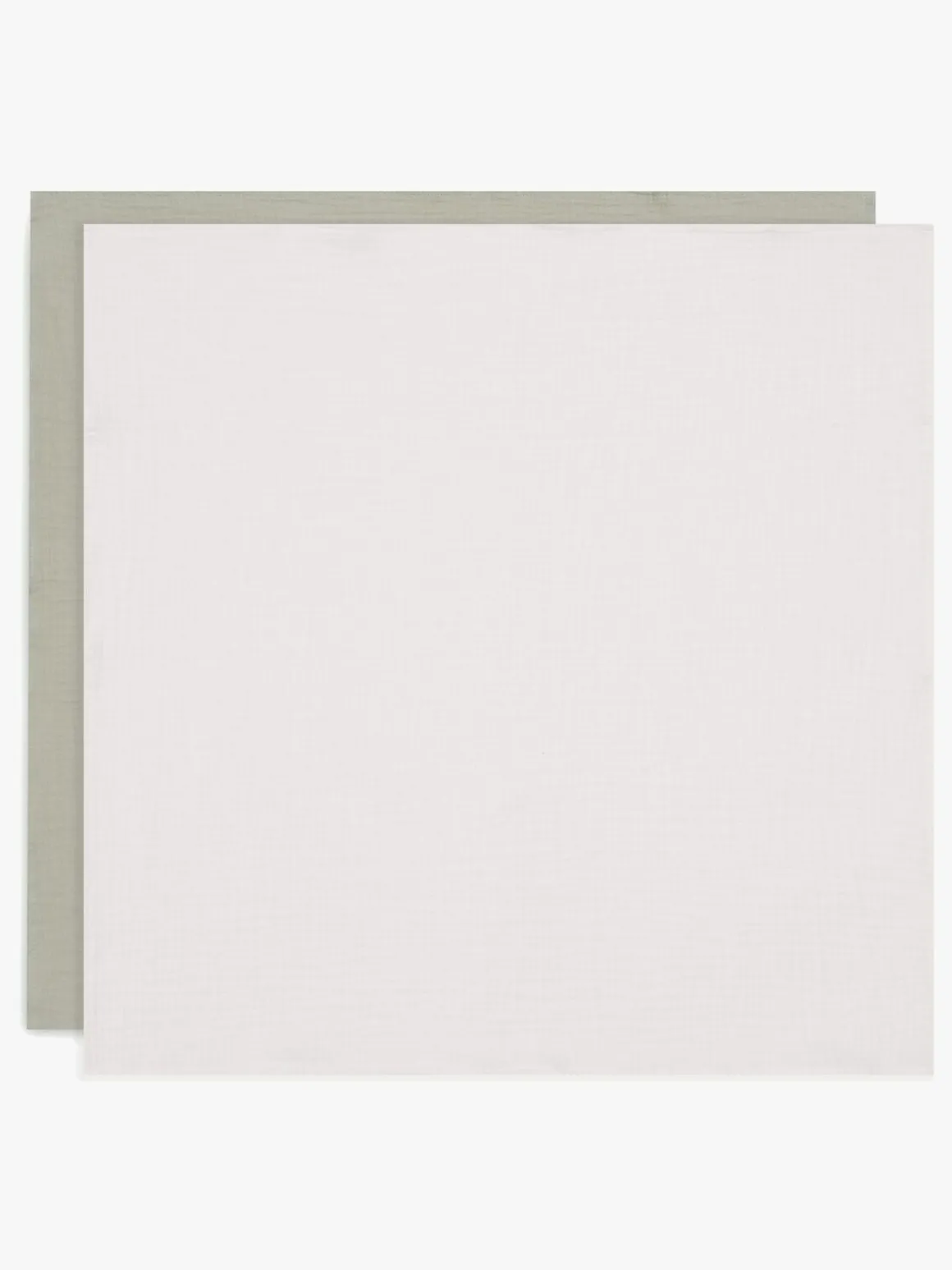 Jollein Tæppe/ Stofble i Musselin 4-pak, Olive Green/Ivory