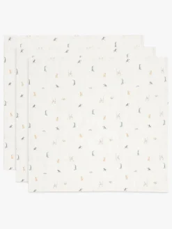 Jollein Tæppe/ Stofble i Musselin 3-pak, Jungle Jambo