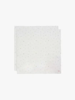 Jollein Tæpper/ Stofbleer i Musselin Lovely Birds 2-pak, Multifarvet