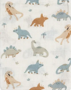 Jollein Vaskehandske Musselin 3-pak, Roarsome