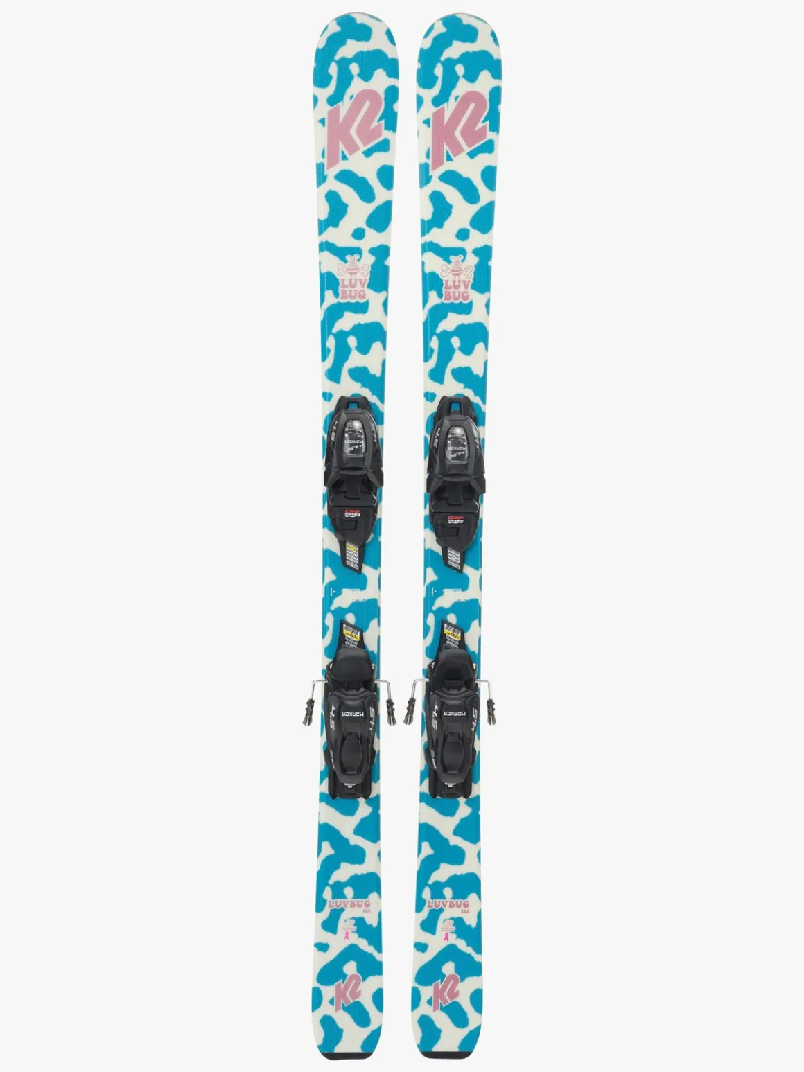 K2 Luv Bug Fdt 4.5 Ski inkl. Bindinger, 112 cm