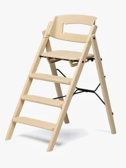 KAOS Klapp Højstol Recycled inkl. Beskyttelsesbøjle & Bakke, Desert Sand/Terracotta Pink