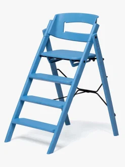 KAOS Klapp Højstol Recycled inkl. Beskyttelsesbøjle & Bakke, Swedish Blue/Swedish Blue