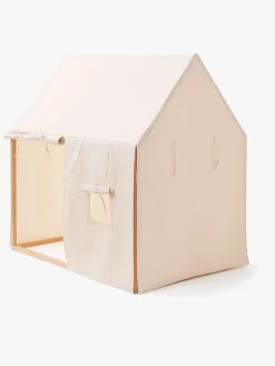 Kids Concept Legehus Telt, Naturhvid