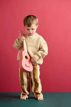 Kid's Concept Legetøjsguitar Blomst, Pink