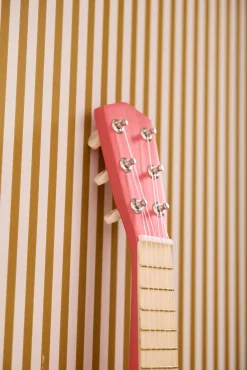 Kid's Concept Legetøjsguitar Blomst, Pink