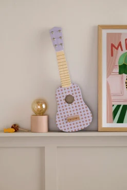 Kid's Concept Legetøjsguitar Prikket, Lilla