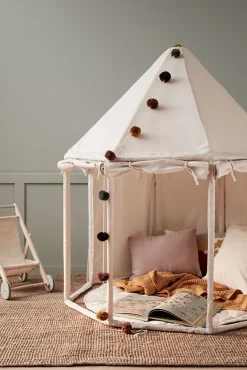 Kid's Concept Pavillon-Telt, Naturhvid