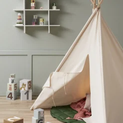 Kids Concept Tipi-Telt Mini, Natur