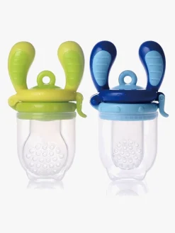 Kidsme Food Feeder 2-pak, Blå/Lime