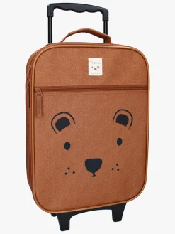 Kidzroom Trolley Koffert Beary Excited, Brun