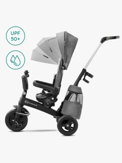 Kinderkraft EASYTWIST Platinum Trehjulet Cykel, Grå