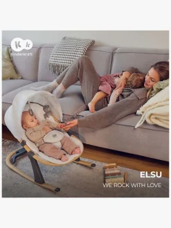 Kinderkraft ELSU Skråstol, Grå