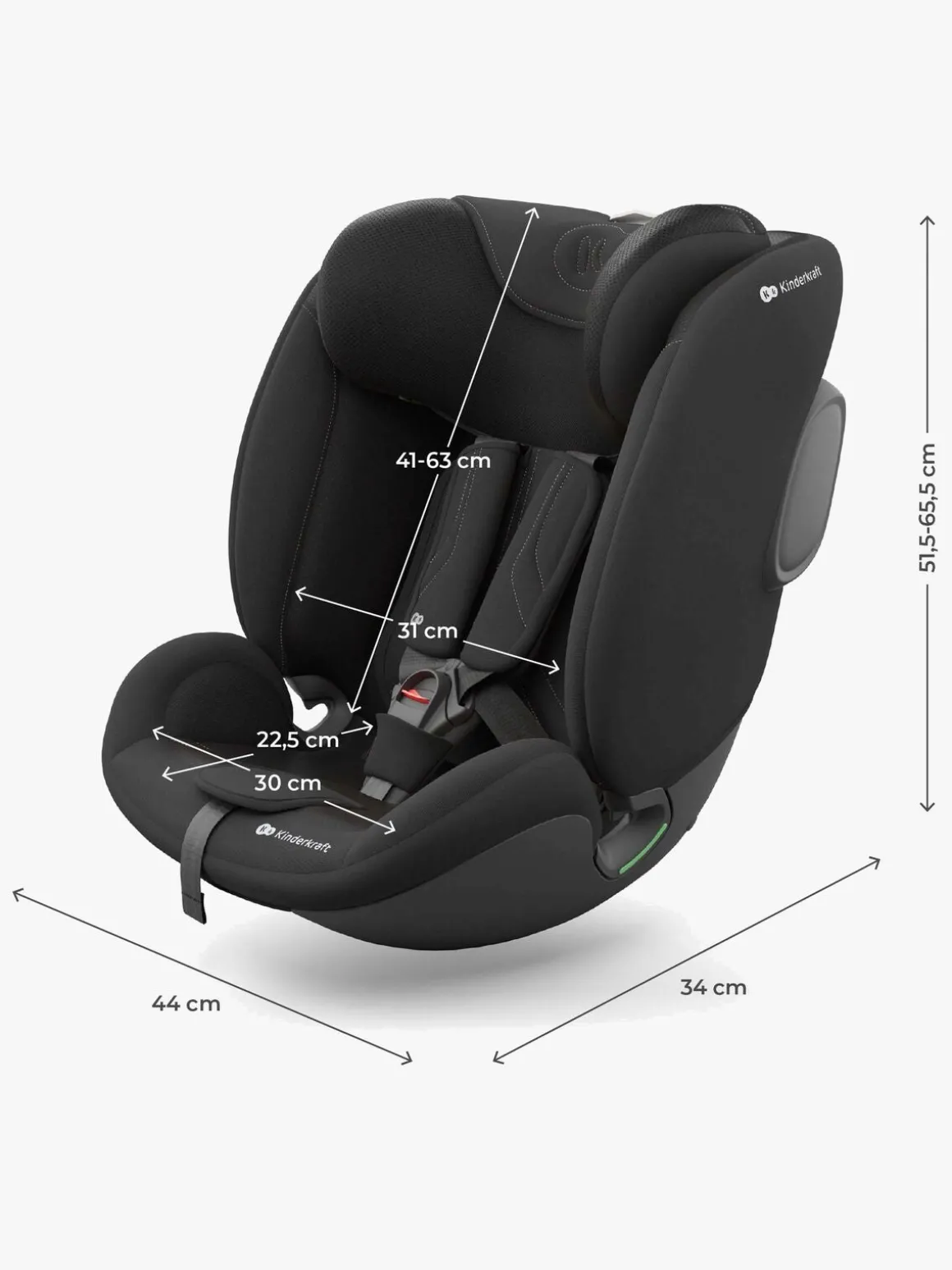 Kinderkraft ENDURA SAFE Modulsystem, Black