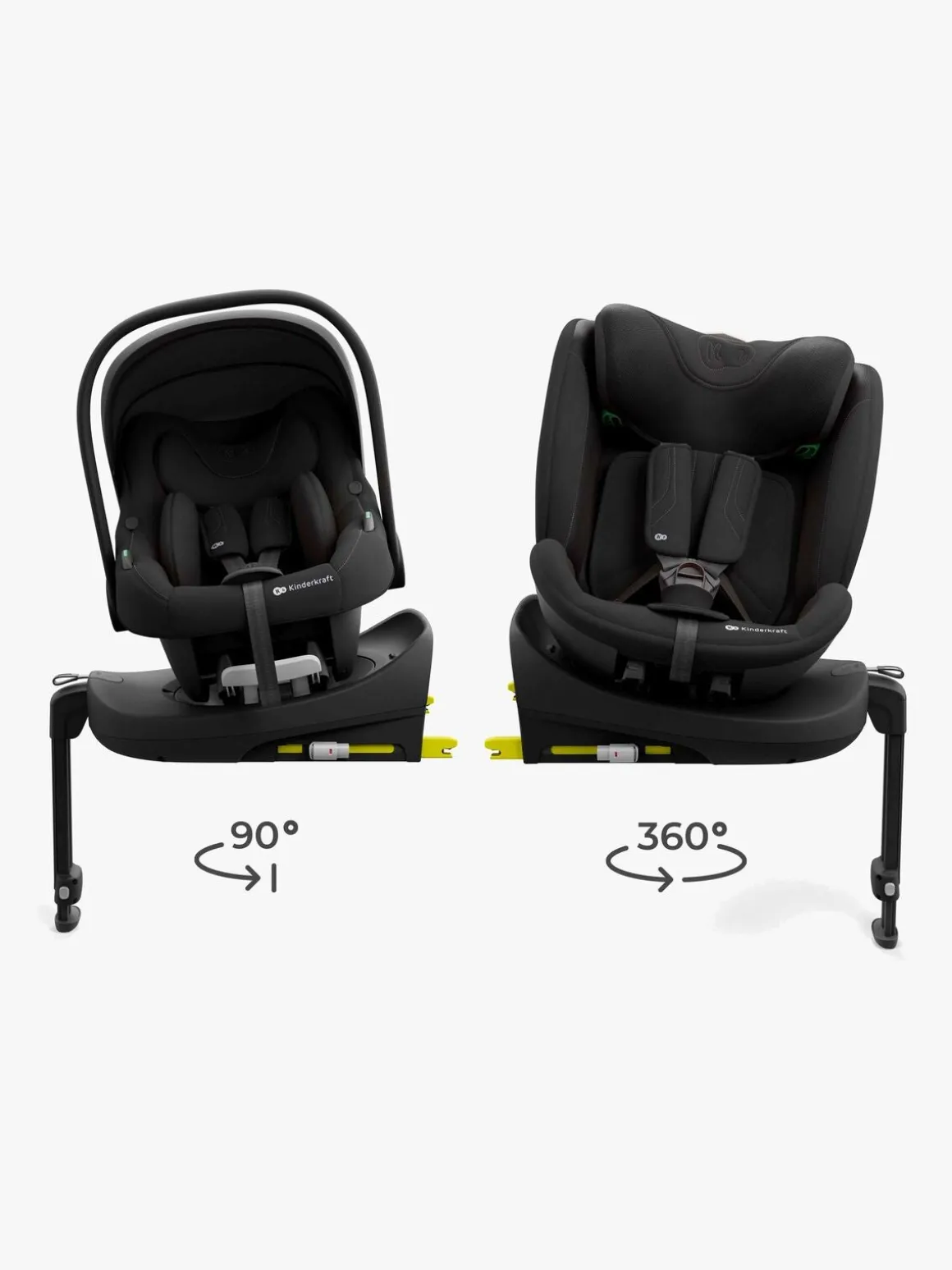 Kinderkraft ENDURA SAFE Modulsystem, Black