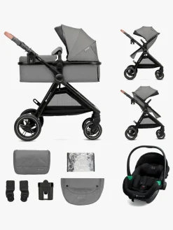 Kinderkraft ESME PRO 3-in-1 Duovogn Travelsystem, Moonlight Grey