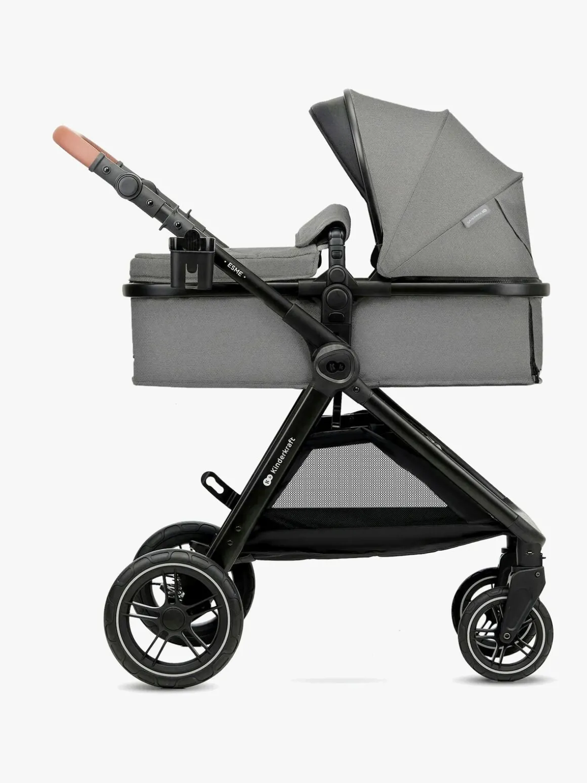 Kinderkraft ESME PRO 3-in-1 Duovogn Travelsystem, Moonlight Grey