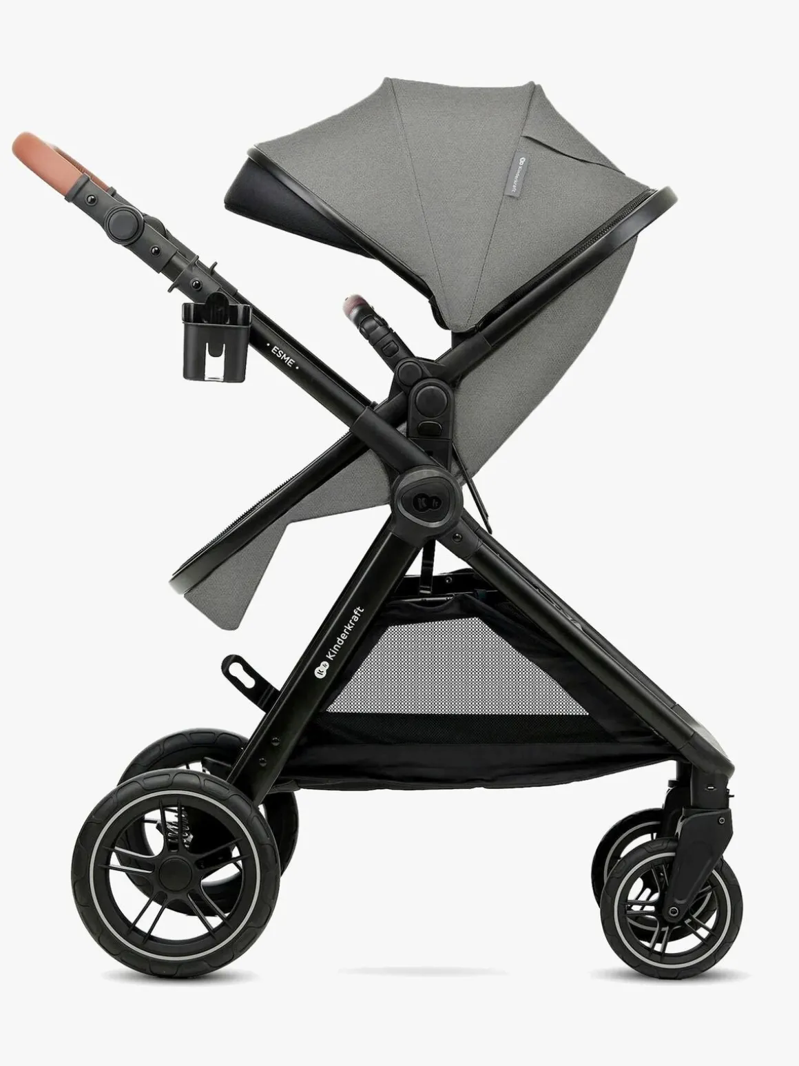 Kinderkraft ESME PRO 3-in-1 Duovogn Travelsystem, Moonlight Grey
