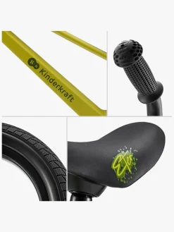 Kinderkraft ETER Løbecykel, Limefarvet