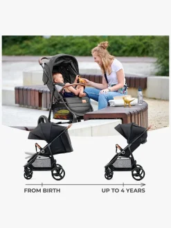 Kinderkraft GRANDE PLUS Klapvogn, Black