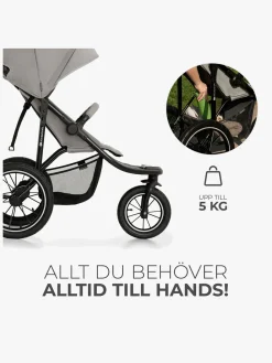 Kinderkraft HELSI 2 Terrænvogn, Grey