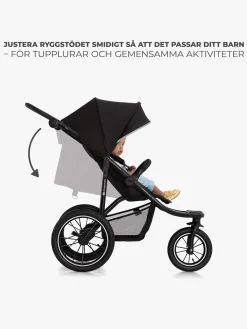 Kinderkraft HELSI 2 Terrænvogn, Black